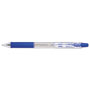 Pentel R.S.V.P. RT Retractable Ballpoint Pen, Medium 1mm, Blue Ink, Clear Barrel, Dozen