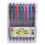 Pilot G2 Premium Retractable Gel Pen, Bold 1mm, Assorted Ink/Barrel, 8/Pack