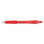 Pilot Precise Gel BeGreen Retractable Gel Pen, Fine 0.7mm, Red Ink/Barrel, Dozen