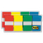 Post-it® Page Flags in Portable Dispenser, Assorted Primary, 160 Flags/Dispenser