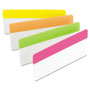 Post-it® Tabs, 1/3-Cut Tabs, Assorted Brights, 3" Wide, 24/Pack