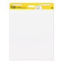 Post-it® Vertical-Orientation Self-Stick Easel Pads, Unruled, 30 White 25 x 30 Sheets, 2/Carton