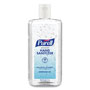 Purell Advanced Refreshing Gel Hand Sanitizer, Clean Scent, 1 L Flip Cap Bottle, 4/Carton