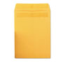 Quality Park Redi-Seal Catalog Envelope, #10 1/2, Cheese Blade Flap, Redi-Seal Closure, 9 x 12, Brown Kraft, 100/Box