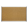Quartet® ARC Frame Cork Cubicle Board, 18 x 30, Tan, Aluminum Frame
