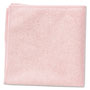Rubbermaid Microfiber Cleaning Cloths, 16 x 16, Pink, 24/Pack