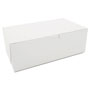 SCT Non-Window Bakery Boxes, Paperboard, 10w x 6d x 3 1/2h, White, 250/Bundle