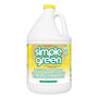 Simple Green Industrial Cleaner and Degreaser, Concentrated, Lemon, 1 gal Bottle, 6/Carton
