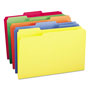 Smead Colored File Folders, 1/3-Cut Tabs, Legal Size, Assorted, 100/Box