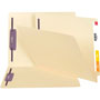 Smead Fastner Folder, Letter, 11pt, Position 1/3, 50/Pack, Manila