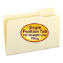 Smead Manila File Folders, 1/3-Cut Tabs, Right Position, Legal Size, 100/Box