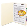Smead Top Tab 1-Fastener Folders, Straight Tab, Letter Size, 11 pt. Manila, 50/Box