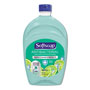 Softsoap Antibacterial Liquid Hand Soap Refills, Fresh, 50 oz, Green, 6/Carton