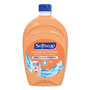 Softsoap Antibacterial Liquid Hand Soap Refills, Fresh, 50 oz, Orange, 6/Carton