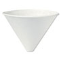 Solo Funnel-Shaped Medical & Dental Cups, Treated Paper, 6oz., 250/Bag, 10/CT