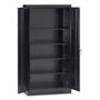 Tennsco 72" High Standard Cabinet (Assembled), 36 x 18 x 72, Black