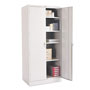 Tennsco Locking Storage Cabinet, 78"-High, 36" x 24", Gray