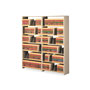 Tennsco Snap-Together Open Shelving Add-On, 36" x 12", 6 Shelves, Beige