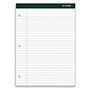 TOPS Double Docket Ruled Pads, Wide/Legal Rule, 100 White 8.5 x 11.75 Sheets, 6/Pack