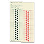 TOPS Time Clock Cards, Replacement for 10-100372/1950-9361, Two Sides, 3.5 x 10.5, 500/Box