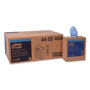 Tork Industrial Paper Wiper, 4-Ply, 8.54 x 16.5, Blue, 90 Towels/Box, 10 Box/Carton