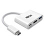 Tripp Lite USB 3.1 Gen 1 USB-C to HDMI 4K Adapter, USB-A/USB-C PD Charging Ports
