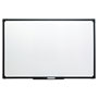 Universal Design Series Deluxe Dry Erase Board, 48 x 36, White Surface, Black Anodized Aluminum Frame