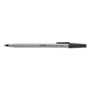 Universal Ballpoint Pen Value Pack, Stick, Medium 1 mm, Black Ink, Gray Barrel, 60/Pack