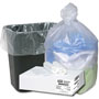 Webster Can Liners, 7-10 Gallon, 24" x 24", 500/CT, Translucent