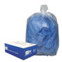 Webster Linear Low-Density Can Liners, 10 gal, 0.6 mil, 24" x 23", Clear, 500/Carton