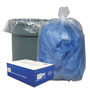 Webster Linear Low-Density Can Liners, 33 gal, 0.63 mil, 33" x 39", Clear, 250/Carton