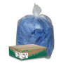 Webster Linear Low Density Clear Recycled Can Liners, 23 gal, 1.25 mil, 28.5" x 43", Clear, 150/Carton