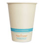 World Centric NoTree Paper Cold Cups, 12 oz, Natural, 1,000/Carton