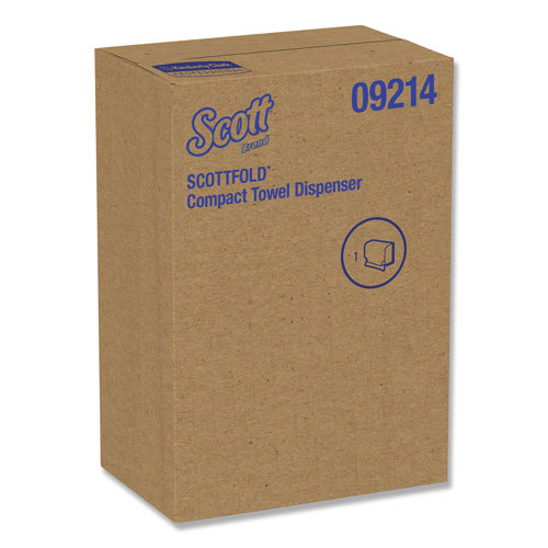 Scott® Scottfold Folded Towel Dispenser, 10 3/4w x 4 3/4d x 9h, White