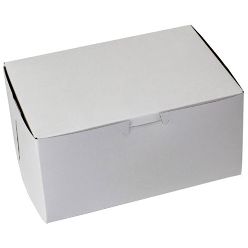 BOXit White Bakery Box, 8" x 5.5" x 4"
