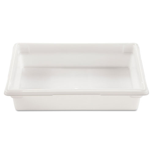 Rubbermaid Food/Tote Boxes, 8.5gal, 26w x 18d x 6h, White