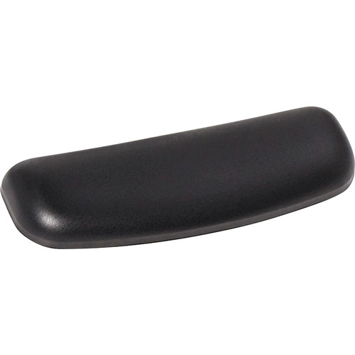 3M Antimicrobial Gel Small Mouse Pad with Wrist Rest, 7 x 2.37, Black