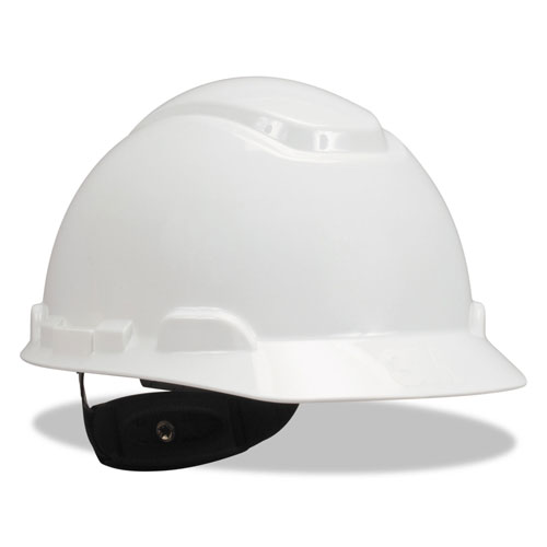 3M H-700 Series Hard Hat with Four Point Ratchet Suspension, White