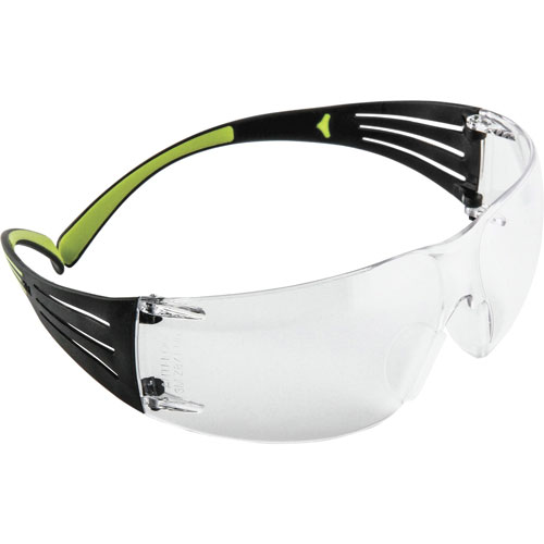 3M Protective Eyewear, Anti-Fog, 2-1/2"Wx5-1/2"Lx2"H, Clear