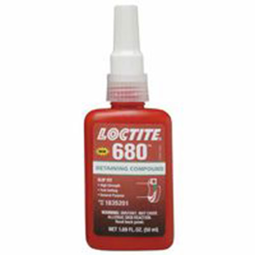 Loctite 680 Retaining Compound, 50 mL Bottle, Green, 4,000 psi