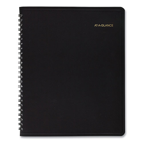 At-A-Glance Monthly Planner, 8.75 x 7, Black Cover, 18-Month (July to Dec): 2022 to 2023