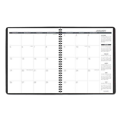 At-A-Glance Monthly Planner, 11 x 9, Black Cover, 15-Month (Jan to Mar): 2024 to 2025
