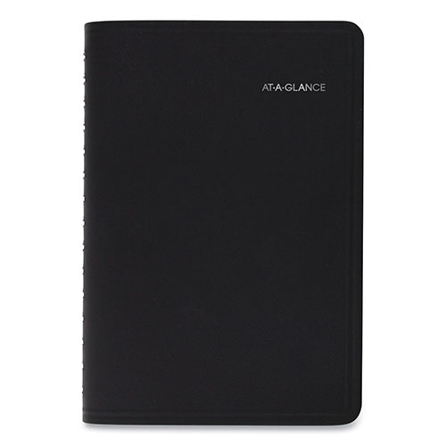 At-A-Glance QuickNotes Daily/Monthly Appointment Book, 8.5 x 5.5, Black Cover, 12-Month (Jan to Dec): 2023