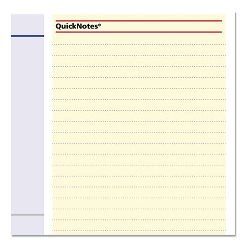 At-A-Glance QuickNotes Mini Erasable Wall Planner, 16 x 12, White/Blue/Yellow Sheets, 12-Month (Jan to Dec): 2024