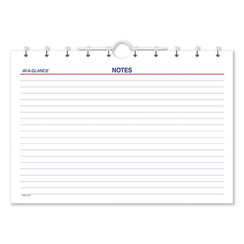 At-A-Glance Move-A-Page Three-Month Wall Calendar, 12 x 27, White/Red/Blue Sheets, 15-Month (Dec to Feb): 2023 to 2025