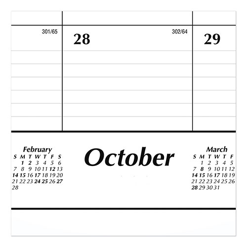 At-A-Glance Academic Year Ruled Desk Pad, 21.75 x 17, White Sheets, Black Binding, Black Corners, 16-Month (Sept to Dec): 2023 to 2024