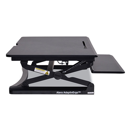 Alera AdaptivErgo Sit-Stand Lifting Workstation, 35.12w x 31.10d x 19.69h,Black