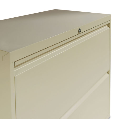 Alera Lateral File, 2 Legal/Letter-Size File Drawers, Putty, 30
