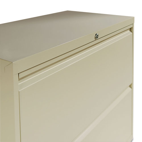 Alera Lateral File, 4 Legal/Letter-Size File Drawers, Putty, 30