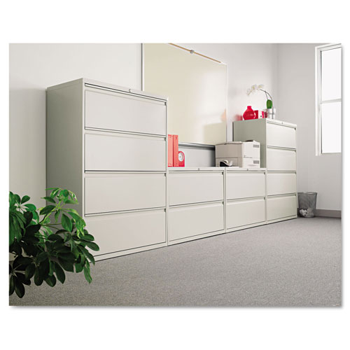 Alera Lateral File, 2 Legal/Letter-Size File Drawers, Light Gray, 42